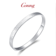 GsunG platinum closed hammer pattern bracelet for men PT950 pure platinum bracelet, grand Chinese Valentine's Day gift for boyfriend, price by gram, contact before bidding