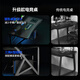 Quanpinwu computer desk desktop e-sports table game double desk desk workbench home bedroom long table and chairs