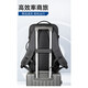 [Fabricante de selección] Negocios de gran capacidad multifuncional Light Luxury High Galth Travel Mackpack Mochila de moda Negro