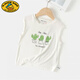 G.DUCKKIDS boys' modal sleeveless T-shirt small vest summer summer clothing children's clothing children's baby thin children's trend U13588 yellow 90 cm