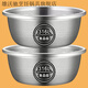 Xiongwochi thickened stainless steel basin 316L kitchen sink drain basket household 316 steel leaky basin + leaky basin come and pick up the leakage 32*11 cm set