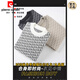 
Pierre cardin mink plush sweater men's winter base knitted sweater fashionable diamond plaid round collar inner thickened thermal thread CI-9759 camel M