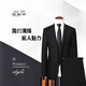 SUSTYLE luxury high-end brand men's suit suit men's business commuting professional formal wedding banquet dress navy two-piece suit (suit + trousers) 4XL (190)