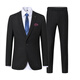 Mushilang suit men's three-piece suit professional formal business small suit men's banquet wedding groom's dress jacket men