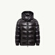 Moncler Maire Women's Hooded Short Down Jacket - Black M (2)