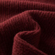 Late White New Product 2025 Winter Fashion Casual Chinese Red Sweater High Elastic Wool Knitted Cardigan Jacket for Women Burgundy M