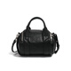 TERRAINCOGNITA brand letter rivet handheld crossbody Boston cylinder bag daily commuting versatile black