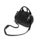 TERRAINCOGNITA brand letter rivet handheld crossbody Boston cylinder bag daily commuting versatile black