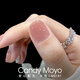 CandyMoyo healthy 0-toxic nude water-based nail polish, long-lasting whitening, non-tearable, no lighting required CMS181 sweet kiss