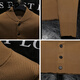 JEEP SPIRIT2025 Autumn and Winter New Solid Color Stand Collar Knitted Cardigan Jacket Men's Versatile Sweater Henry Collar Sweater Caramel Color M 100-115Jin Jin is equal to 0.5 kg