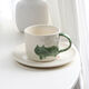 Tiger à trois avril Tiger à la main pour chaton peint à la main Tasse ménage après-midi Aupo-, tasse de bureau, tasse de lait de lait
