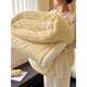 Dohia Lamb's Velvet Blanket Thick Blanket Bed Office Nap Blanket Shawl Sofa Blanket Quilt Sheets 2025 Soft-Dark Khaki Category A Maternal and Infant Grade Long-term Use and No Shedding Baby Blanket-100x150cm Thickened Shu Cotton Lamb's Velvet Multi-Function