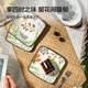 Made in Tokyo, American-style plates, tableware sets, plates, plates, housewarming ceramics, flower series dessert plates, 6 inches*4