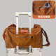 Bangeri Reisetasche für Männer und Frauen große Kapazität kann verwendet werden, um den Koffer für den Lieferbeutel für den Business Trip Fitness Tilt -Tasche zu trollen