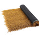 Simulated thatched roof plastic fur straw eaves artificial fake straw roof scenic farmhouse pavilion villa decoration special flame retardant and waterproof straw yellow 2 meters wide * 12 meters long