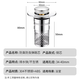 Beiyipin washbasin leaking plug bullet core universal push-type drainer deodorant anti-blocking pool face basin filter