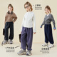 Disney (Disney) Girls' Autumn and Winter Velvet Thickened Sports Pants Children's Zootopia Pants ZL160041 Navy Blue 140