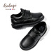 Balachi children's leather shoes boys winter velvet black leather shoes little boy British style leather shoes velvet BL3509 black 32