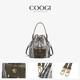 Bolsas para mujeres de Coogi y estilo femenino 2025 Light Luxury Bucket Bag Bag Chino Valentín Regalo de cumpleaños para novia y esposa