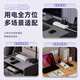 Sushi Helmo Trapezoidal Desktop Charging Station Innovation 2USB+Type-c Desktop Socket/Plug Board/Socket Strip/Terminal Board/Pull Line Board Master Control Switch 5 Positions 0.2 Meters
