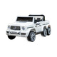 SCHOLASTIC children's electric car can sit in a person's remote control car four-wheel six-wheel off-road Mercedes-Benz Big G Bao white single drive