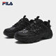 FILA official women's shoes FLUID 6 WE retro sneakers 2025 winter plus velvet cat claw 6th generation