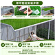 Canopy silencer pad air conditioner outdoor unit anti-drip silent artifact soundproof iron rain cover balcony insulated lawn roof 30mm encryption thickened upgraded environmentally friendly bottom (1m*1m