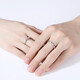 Couple rings, a pair of diamond-shaped simple commemorative gifts, a fashionable token of love for boyfriend and girlfriend, diamond-shaped ring for women, the opening is adjustable
