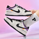 Clenikeed Putian Chunhara Sbdunk High Edition Fujiwara Tofu Shop AJ1 Low Top Air Force One Kamata Shoes AE86Nike 1699 Air Force One White [Bercover Box] 35