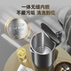 SUPOR hot water kettle electric kettle 2.2L large capacity all-steel seamless double-layer anti-scalding electric kettle 304 stainless steel 1800W high power SW-22J05A