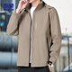ROMON jacket men's hooded autumn sports commuting casual outdoor assault jacket men's top ZHX2228 camel XL