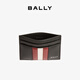 BALLY new autumn MYTHOS men's cowhide card holder 6308565 black 10*7cm