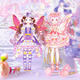 Kiss Babe dressing sticker book 7-12 years old princess girl hand-paste painting children toys toys girls birthday gifts