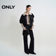 ONLY 2025 Autumn Elegant and Intelligent Raglan Sleeve Solid Color Large Lapel Sweater for Women|125313027