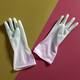 Household bathroom waterproof warm gloves for women durable laundry household rubber housework gradient gloves 1 pair random colors