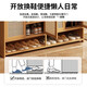 New Chinese style shoe cabinet, household indoor simple shoe rack, multi-layer entrance storage artifact, porch storage rack, eight-layer-4-door plastic rattan shoe cabinet
