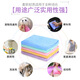 Pet quick-drying absorbent towel quick-drying imitation deerskin cat and dog bath towel large thickened pet special purple
