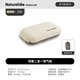 Naturehike Feather Bone 2-in-1 Sponge Inflatable Pillow Outdoor Camping Travel Pillow Champagne Brown Large Size