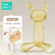 Beedoll ear rake rabbit teether baby molar stick baby chew gum oral period silicone toy anti-eating hand artifact nano silver free storage box + anti-drop chain