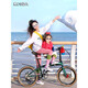 KOSDA Keshengda Folding Bicycle 20-inch KS300 Folding Bicycle Dolphin Folding Bicycle Parent-Child Folding Bicycle Pearl White | Dolphin Frame Aluminum Alloy Frame + Mechanical Disc Brake 451 Wheel Set | Suitable for 140-185cm Blueprint 8 Speed
