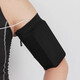 OIMG sports mobile phone arm bag running men's and women's large capacity wrist bag outdoor cycling arm strap arm bag black S (20-23cm)