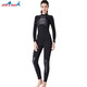 Gumunidaifu thickened warm wetsuit gelcoat winter swimming swimsuit one-piece long-sleeved surfing snorkeling waterproof mother 19491 men's 1 point 5MM S S
