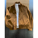 Luard American cleanfit flight jacket cotton jacket men's autumn and winter high street all-match baseball uniform functional high-end jacket brown-jacket version XL