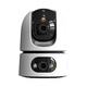 Lecheng Surveillance Camera Home Ta4D-Pro double caméra HD Phone mobile Remote surveillance 360 ​​sans angles morts avec vision nocturne en pleine couleur 4G CAME CAME CAME INMIDITE FREE Double caméra 8 millions d'objectifs (voir les deux directions en même temps) Standard officiel (y compris la carte mémoire)