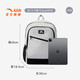 Anta Children's School Bag Lightweight Lifestyle Series for Boys and Girls, Balanced Decompression Campus Backpack for Primary and Secondary School Students Waterproof Gray-2 One Size 45*18.5*30cm, Weight Approximately 510 Grams