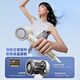CONFU high-speed hair dryer household high-power billion-level negative ion quick-drying hair care Chinese Valentine's Day birthday gift for girlfriend hair dryer F11 billion-level negative ion hair care + cream white
