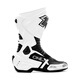 TR motorcycle riding boots anti-fall competitive racing shoes for men and women Tiger road rally track rider shoes for all seasons X-ONE white and black PRO 41