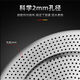 Stainless steel drain basket vegetable basin kitchen household fruit washing basket rice basin sieve 32cm food basin with leakage basin
