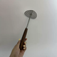 Yusenyi Kitchen 304 mashed potato masher stainless steel household baby food supplement mashed potato masher tool 304 walnut potato press
