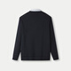 HLA Heilan long-sleeved sweater for men plus velvet warm fake two-piece sweater for men in winter